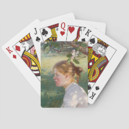 Baralho Rapariga sob a árvore da maçã (por Danielson-Gambo