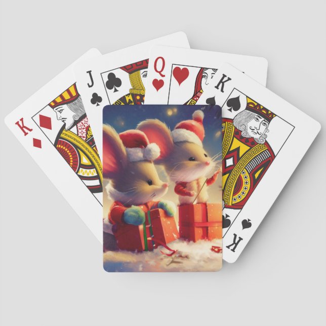 Baralho Rato de Natal (3) (Verso)