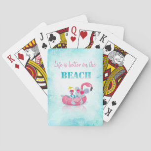 Baralho Rato Fofo Praia Elegante