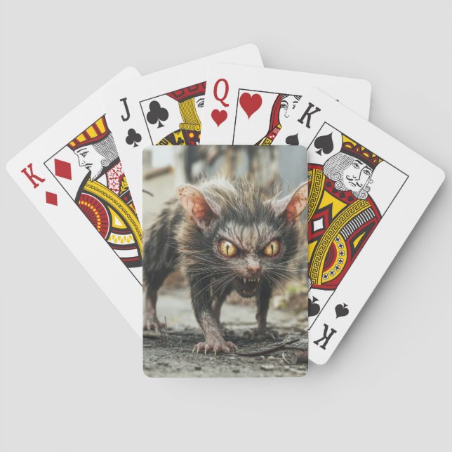 Baralho Rato monstro  (Verso)