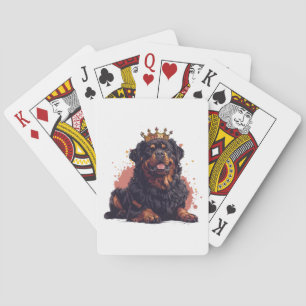 Baralho Real Rottweiler - Coroa Rainha do Cachorro