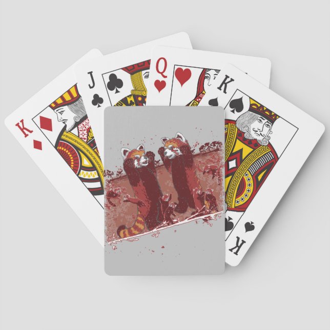 Baralho Red Panda Fury (Verso)