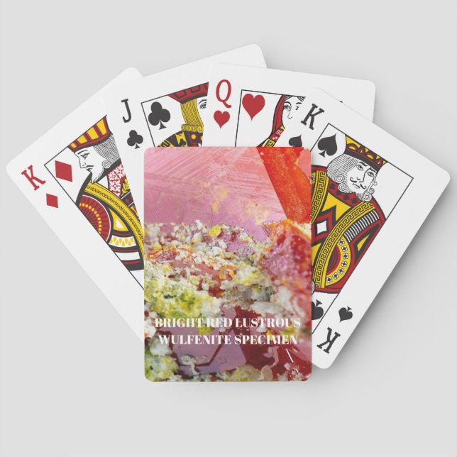 Baralho Red Wulfenite Crystal (Verso)