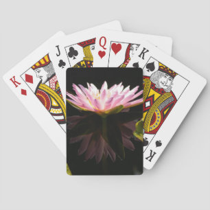 Baralho Reflexo Rosa Lotus Waterlily Playing Cards