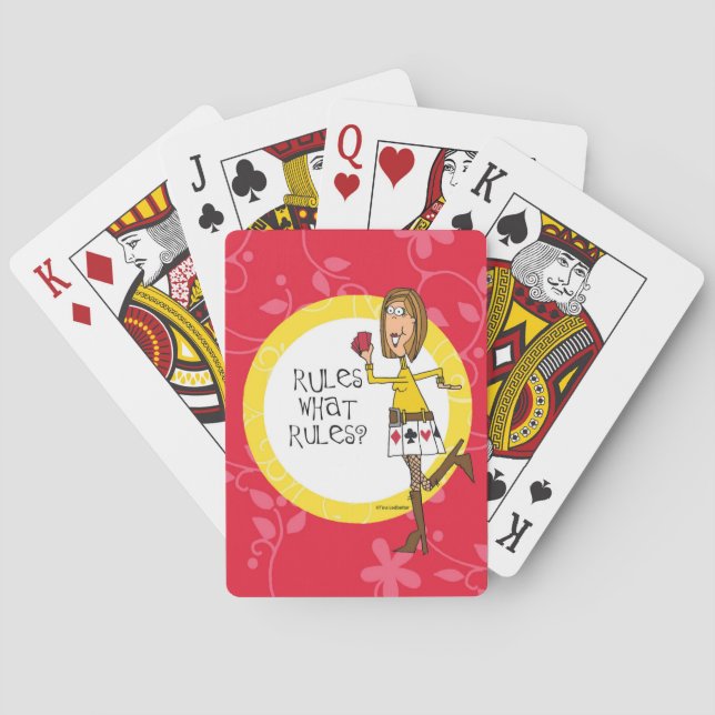 Baralho Regras que regras? Plataforma de cartões (Verso)