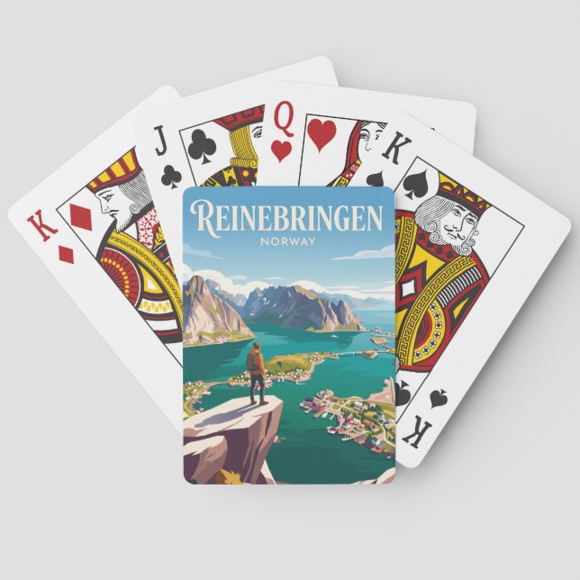 Baralho Reinebringen Noruega (Verso)