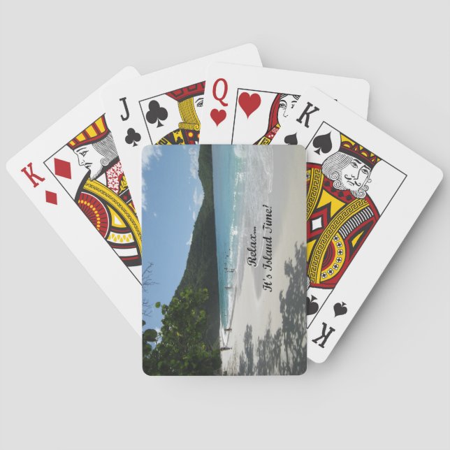 Baralho Relaxe...É a Hora da Ilha! (Verso)