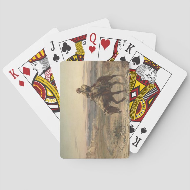 Baralho Remanescentes de um Exército (por Elizabeth Thomps (Verso)