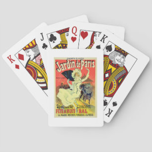 Baralho Reprodução de um anúncio de Poster