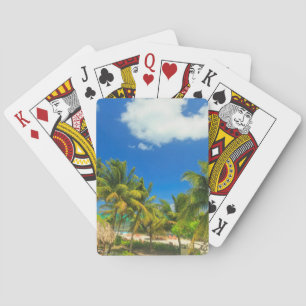Baralho Resort de praia tropical, Belize