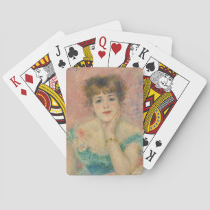 Baralho Retrato da Atriz Jeanne Samary, Auguste Renoir