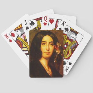 Baralho Retrato de George Sand por Auguste Charpentier
