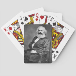 Baralho Retrato de Karl Marx (Fundador do Marxismo)