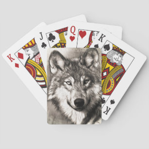 Baralho Retrato de lobo
