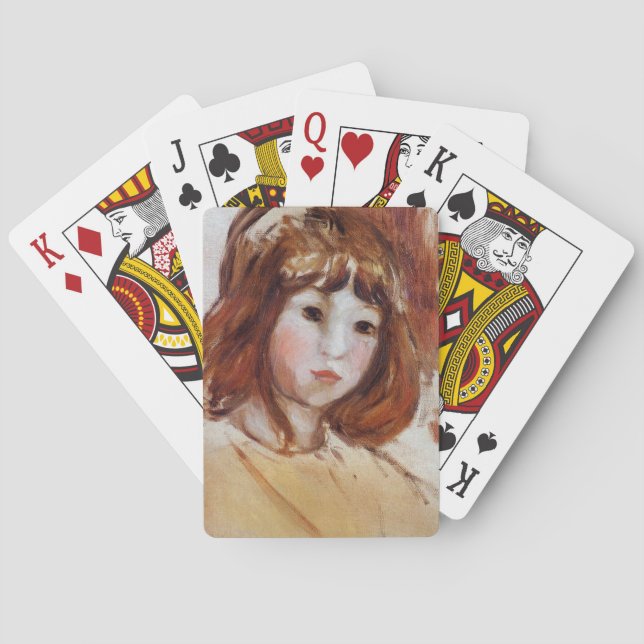 Baralho Retrato de uma Menina (por Berthe Morisot) (Verso)