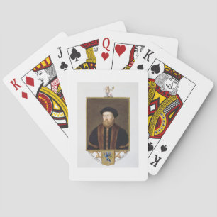 Baralho Retrato do senhor John Pedreiro (1503-66) 'das