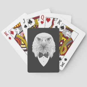Baralho Retrato elegante de Eagle