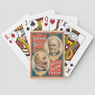 Baralho Retratos De P.T. Barnum E J.A. Bailey
