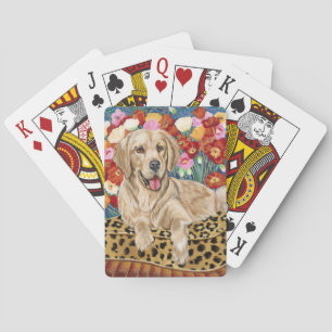 Baralho Retriever do menino dourado