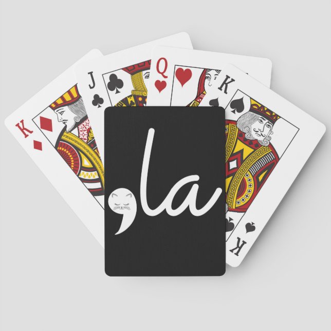 Baralho Retro Cat Comma La Kamala Harris Para Presidente 2 (Verso)