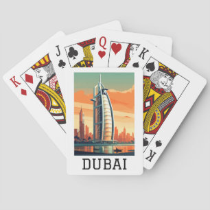 Baralho Retro Classic Viagem Dubai UAE