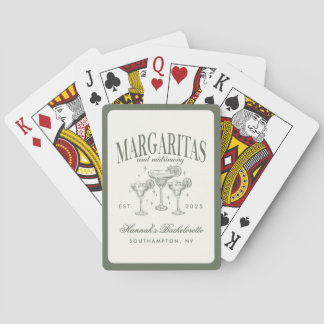 Baralho Retro Moderno Margaritas e Matrimony Strike Bach