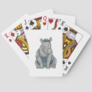 Baralho Rhino como artesão com Wrench