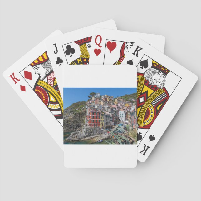 Baralho Riomaggiore Cinque Terre Liguria Itália (Verso)