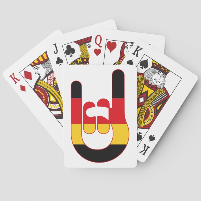 BARALHO ROCKERUM ROCKER ROCKERO ALEMANIA (Verso)