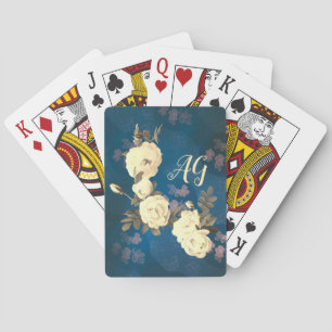 Baralho Rodas brancas Wreath Gótica Fundo