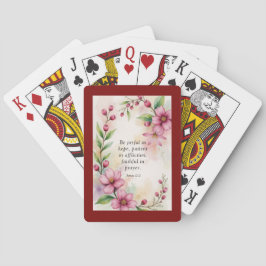 Baralho Romans 12:12 Custom Bible Verse