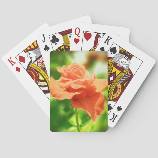 Baralho Romantic Rose Flowers (Verso)