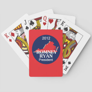 Baralho Romney Ryan VIRGÍNIA