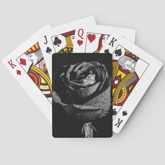 Baralho Rosa preto (Verso)
