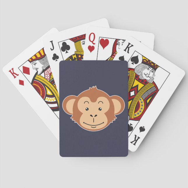 Baralho Rosto de Macaco (Verso)