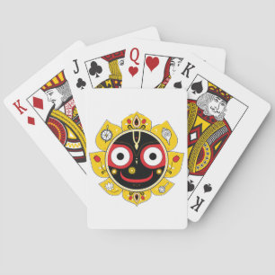 Baralho Rosto do Senhor Jagannath Divindade Hindu Espiritu