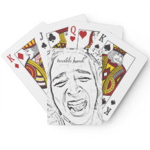 Rosto Hilário de Mocking Negro e Branco