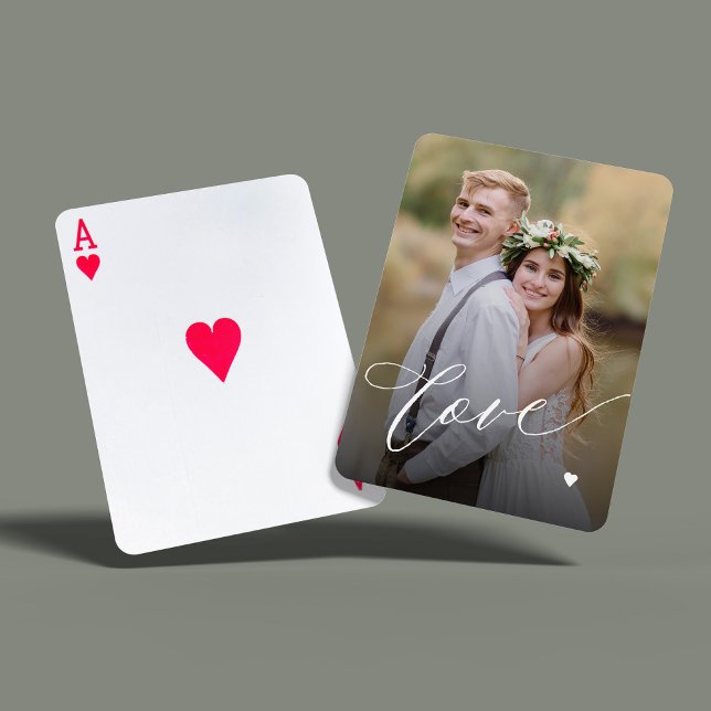 Baralho Roteiro de amor com foto personalizada (Criador carregado)