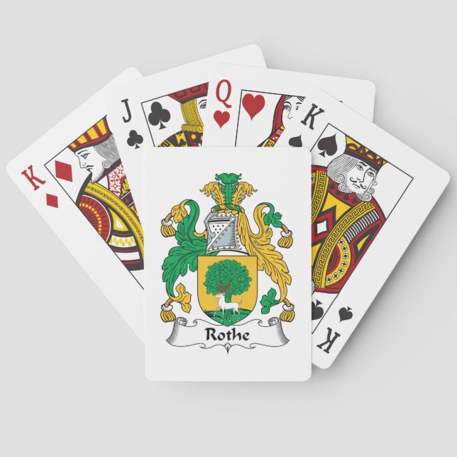 Baralho Rothe Family Crest (Verso)
