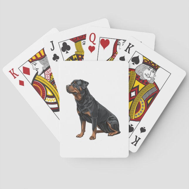 Baralho Rottweiler (Verso)