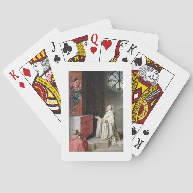 Baralho Rua Bernard e a Virgem (Verso)