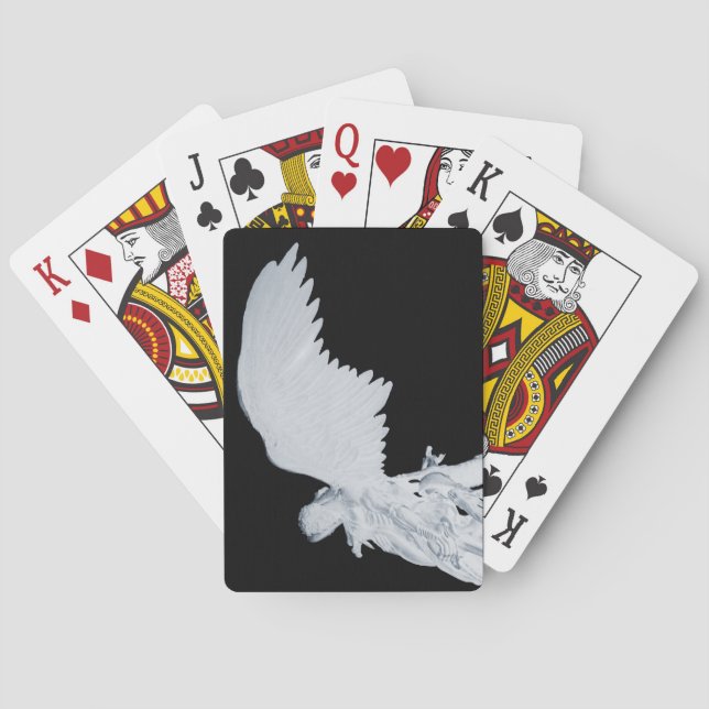 Baralho Rua. Michael (Invertido) Jogando Cartões (Verso)