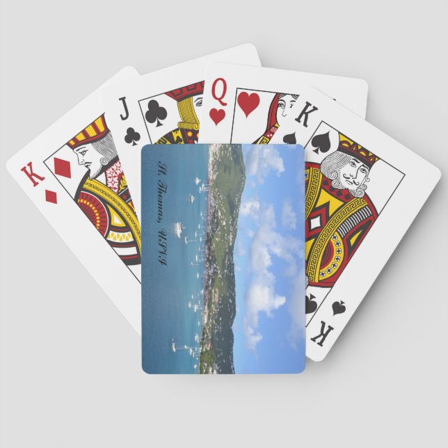 Baralho Rua, Thomas Jogando Cartões (Verso)