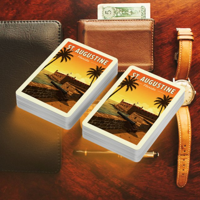 Baralho Rua Vintage, Augustine, Flórida (Criador carregado)