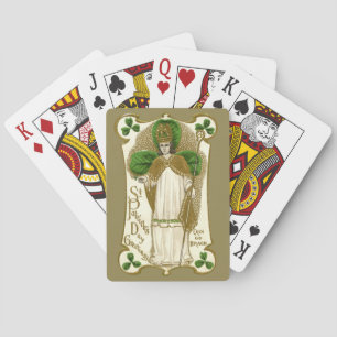 Baralho Ruas, católico religioso irlandês do Dia de Patr