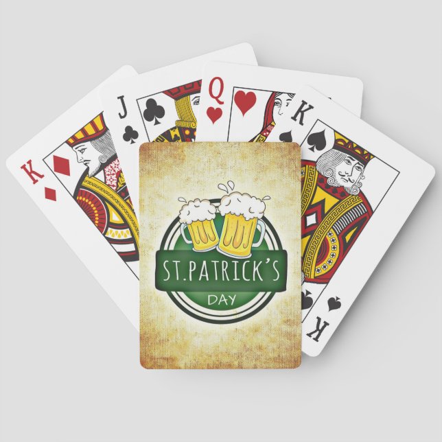 Baralho Ruas, Cervejas do Dia de Patrick (Verso)