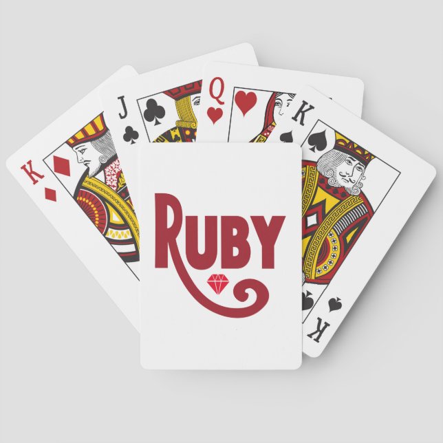 Baralho Ruby (Verso)