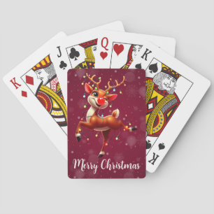 Baralho Rudolph O Nariz Vermelho Natal
