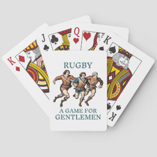 Baralho Rugby Gentlemen - Playing Cards