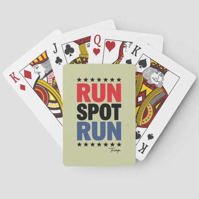 Baralho Run Spot Run Trump 2024 (Verso)